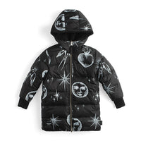 Nununu Black All Inked Reversible Down Jacket