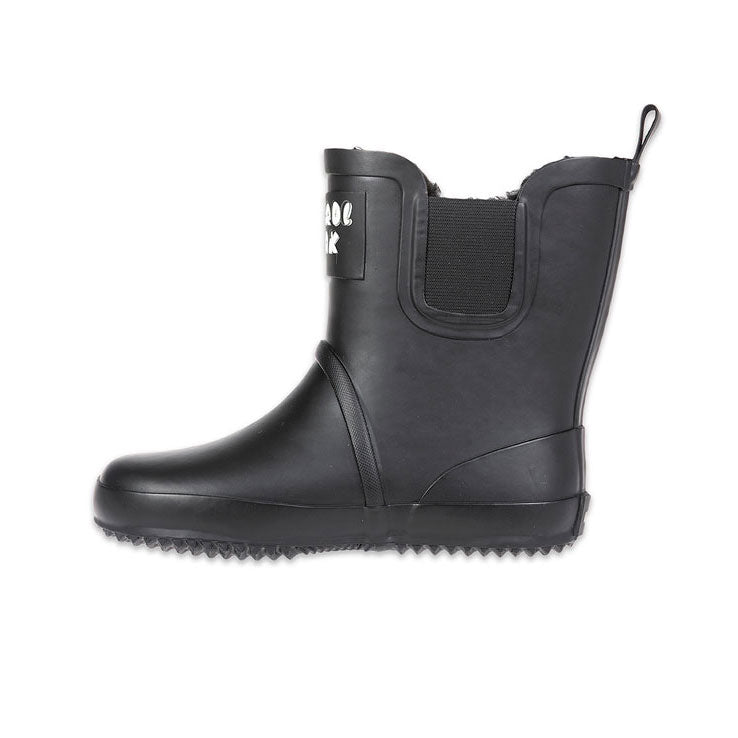 Nununu Black Control Freak Lined Rain Boots