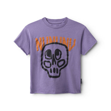 Nununu Mauve Mist Silou Skull T-Shirt