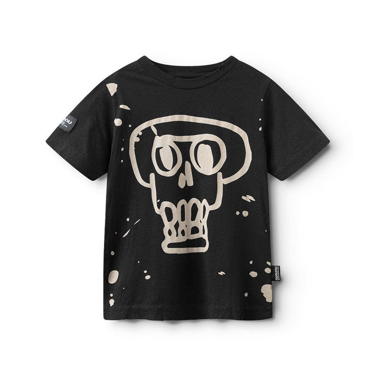 Nununu Black Kooky Skull T-Shirt