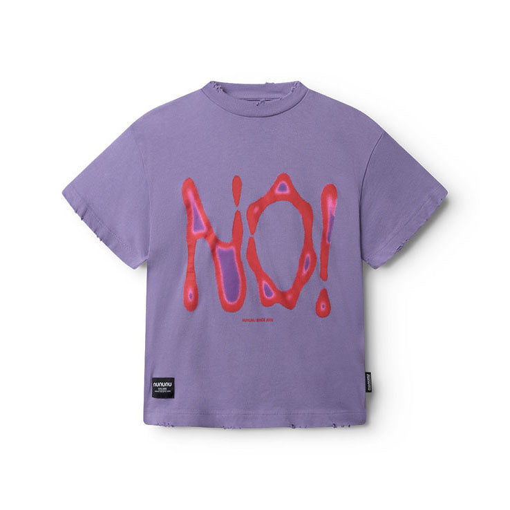 Nununu Mauve Mist Hell No! T-Shirt