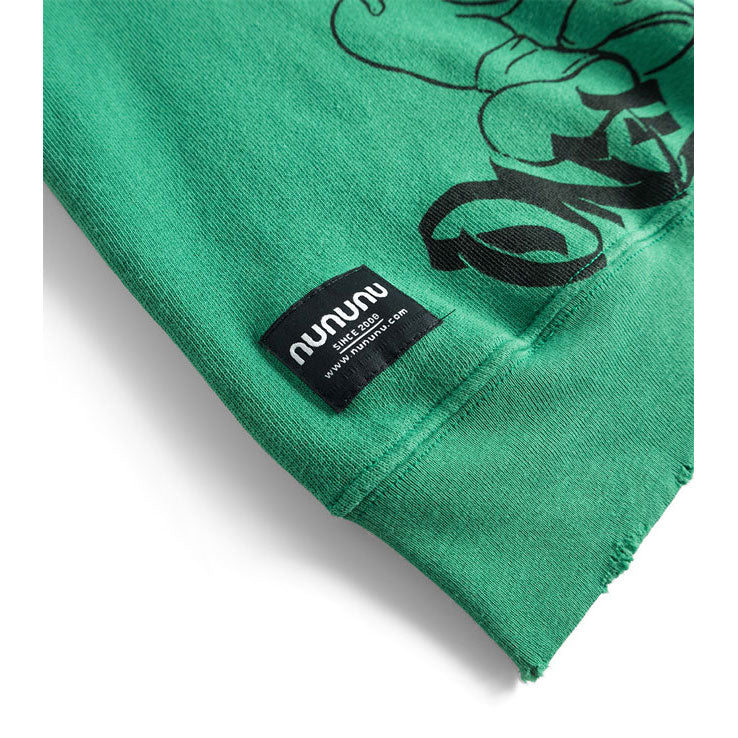 Nununu Moss Green Global Kid Sweatshirt