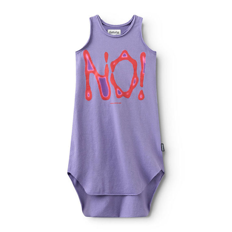 Nununu Mauve Mist Hell No! Tank Dress