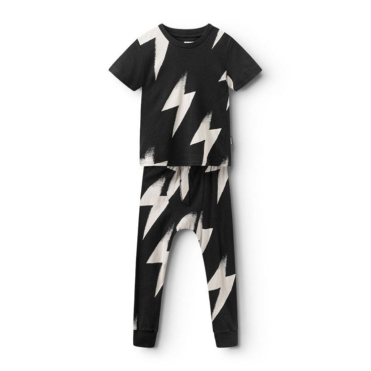Nununu Black Bolt Loungewear