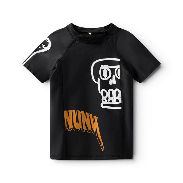 Nununu Black Kooky Skull Rashguard
