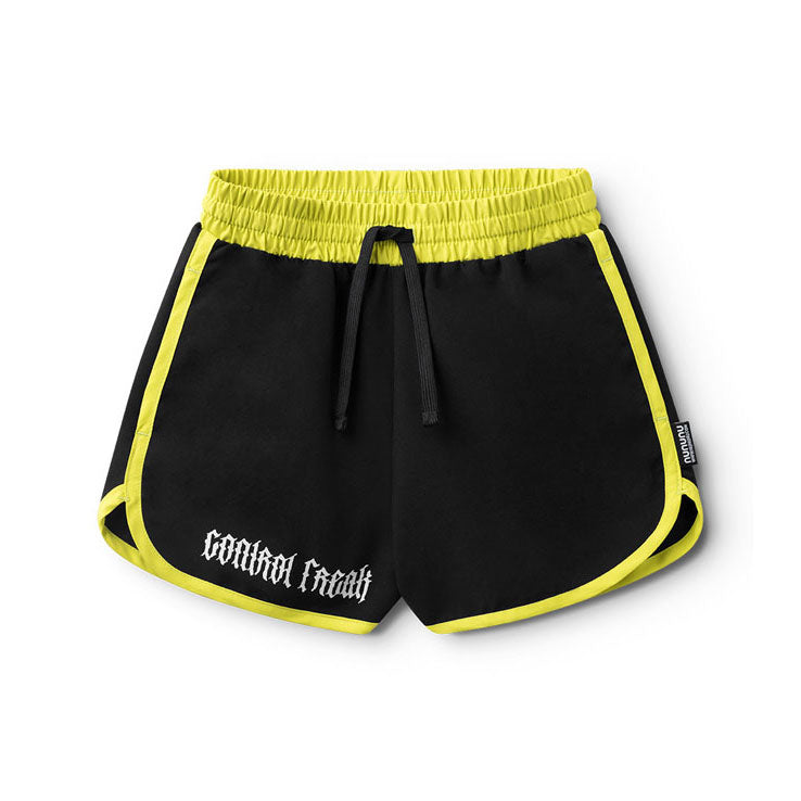 Nununu Black Control Freak Surf Trunks