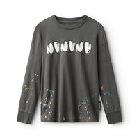 NUNUNU Graphite Splash Of Color Shirt