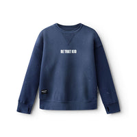 NUNUNU Indigo Vintage Sweatshirt