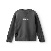 NUNUNU Graphite Vintage Sweatshirt