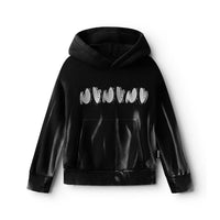 NUNUNU Black Ultimate Brush Hoodie
