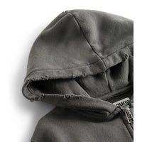 NUNUNU Graphite Splah Of Color Zip Hoodie