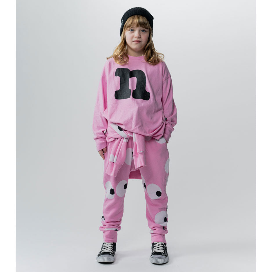 NUNUNU Washed Super Pink N Shirt