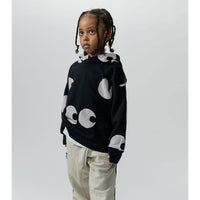 NUNUNU Black Side Eye Hoodie