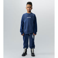 NUNUNU Indigo Vintage Sweatshirt