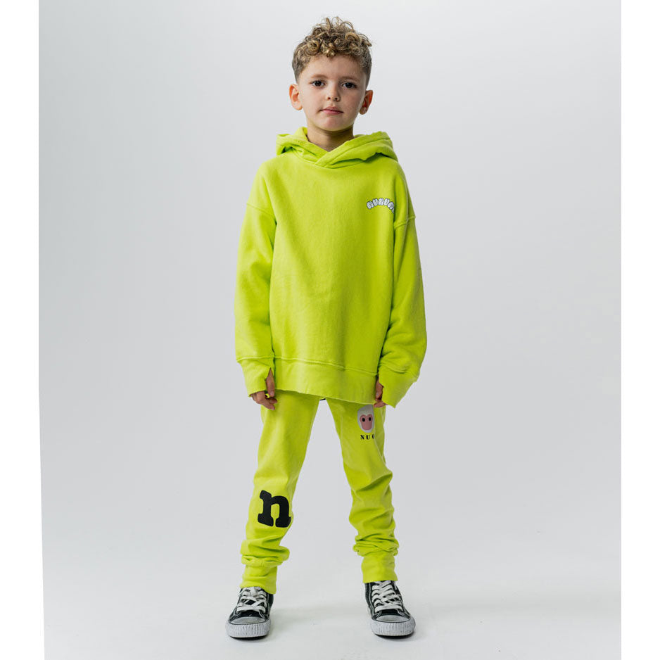 NUNUNU Hot Lime Bubbly Hoodie