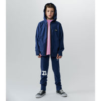 NUNUNU Indigo Iconic Zip Hoodie