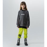 NUNUNU Graphite Splash Of Color Sweatshirt