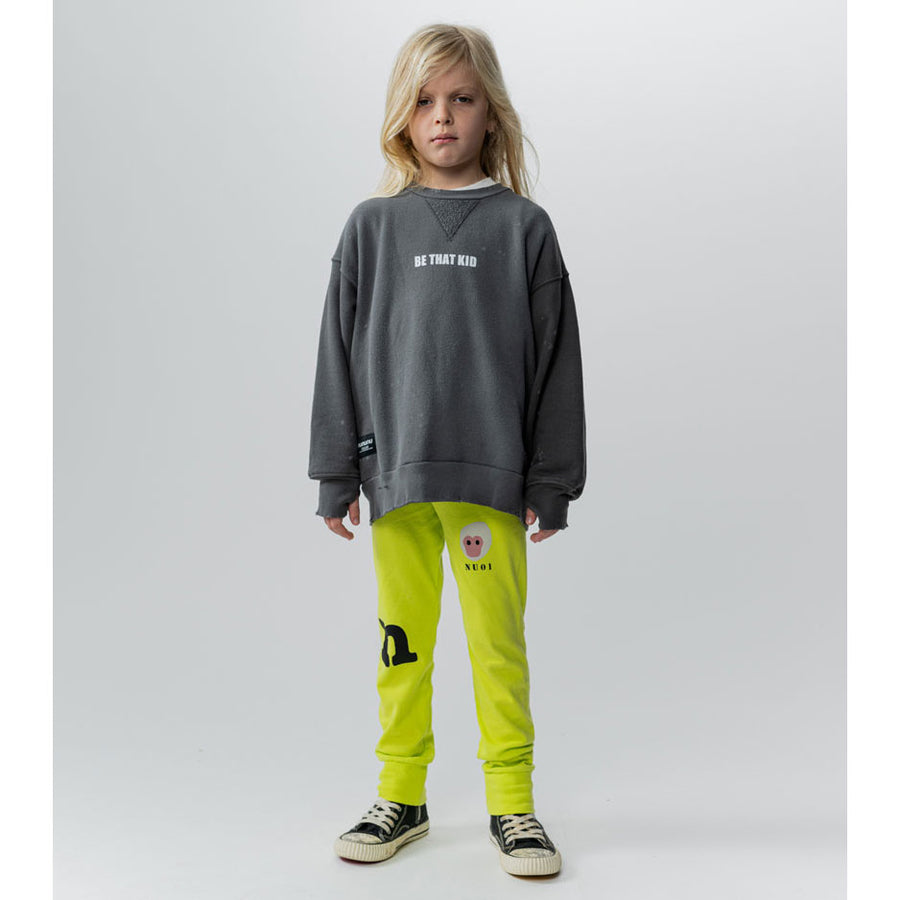 NUNUNU Graphite Vintage Sweatshirt