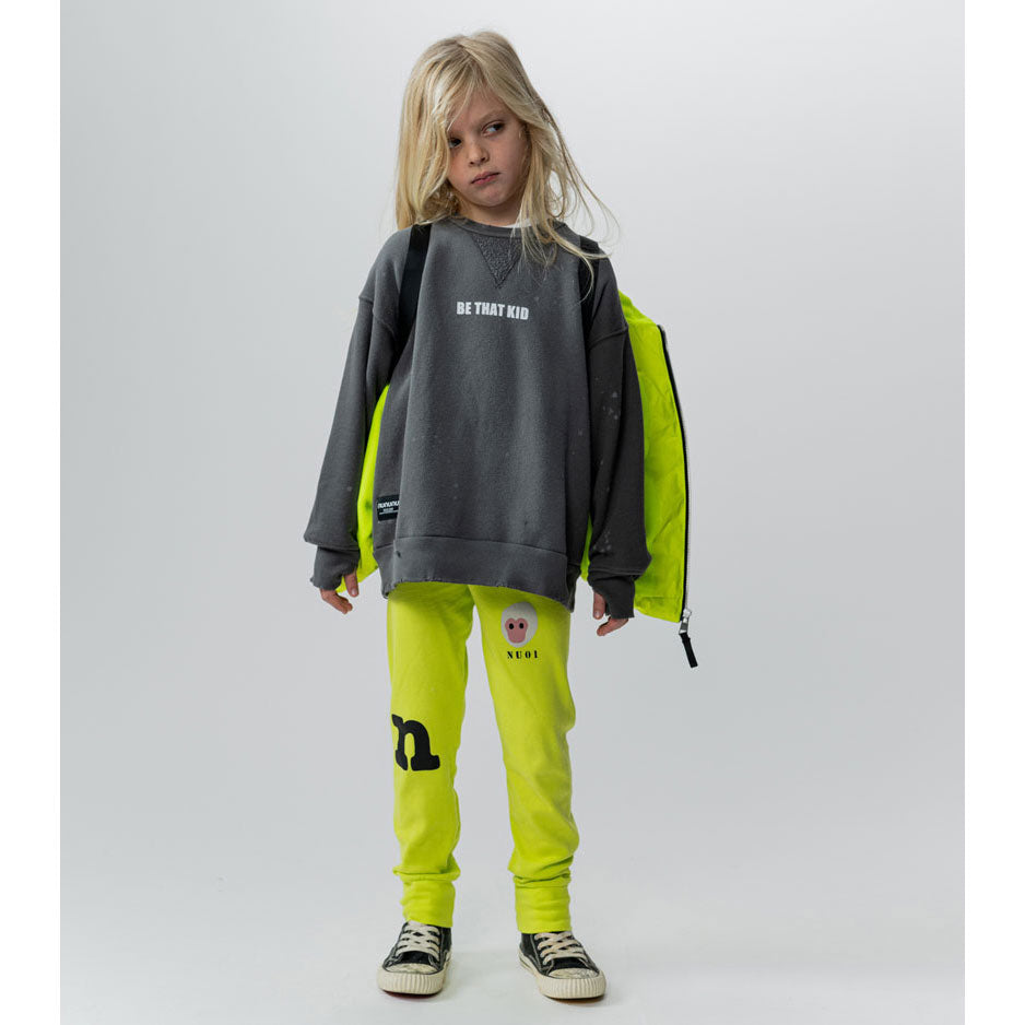 NUNUNU Graphite Vintage Sweatshirt
