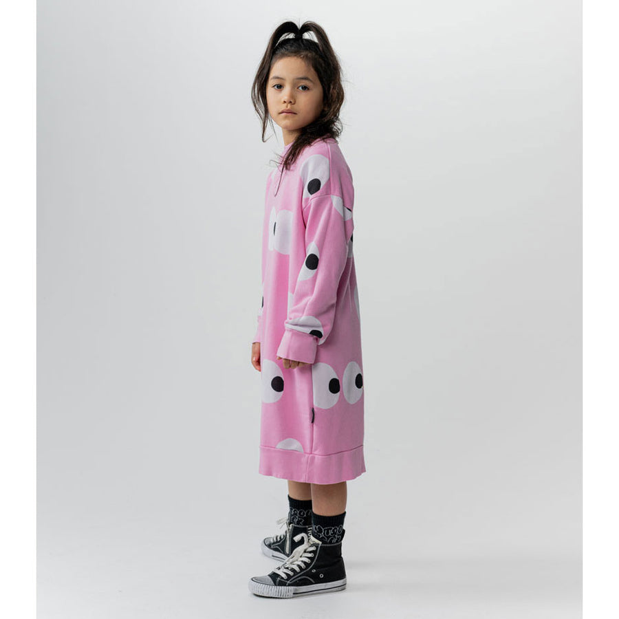 NUNUNU Super Pink  Side Eyes A Dress