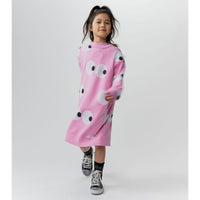 NUNUNU Super Pink  Side Eyes A Dress