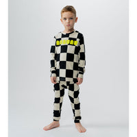 NUNUNU Smokey Natural Checkmate Loungewear