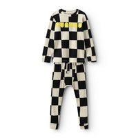 NUNUNU Smokey Natural Checkmate Loungewear