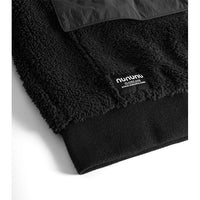 NUNUNU Black Sherpa Pullover