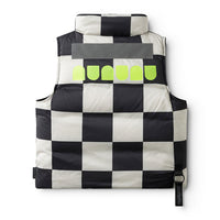 NUNUNU Smokey Natural Checkmate Down Vest