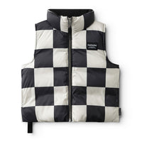 NUNUNU Smokey Natural Checkmate Down Vest