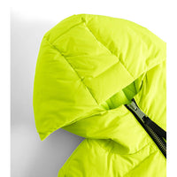 NUNUNU Hot Lime Puffy Down Jacket