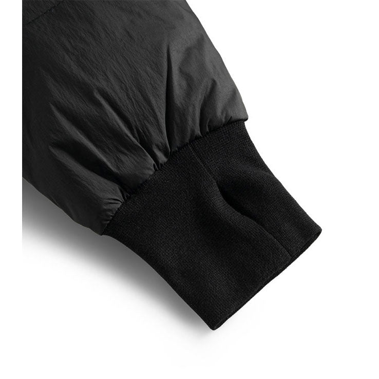 NUNUNU Black Reversible Side Eye Down Coat