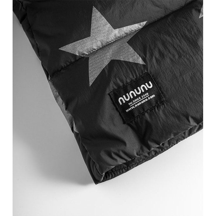 NUNUNU Black Mega Down Coat