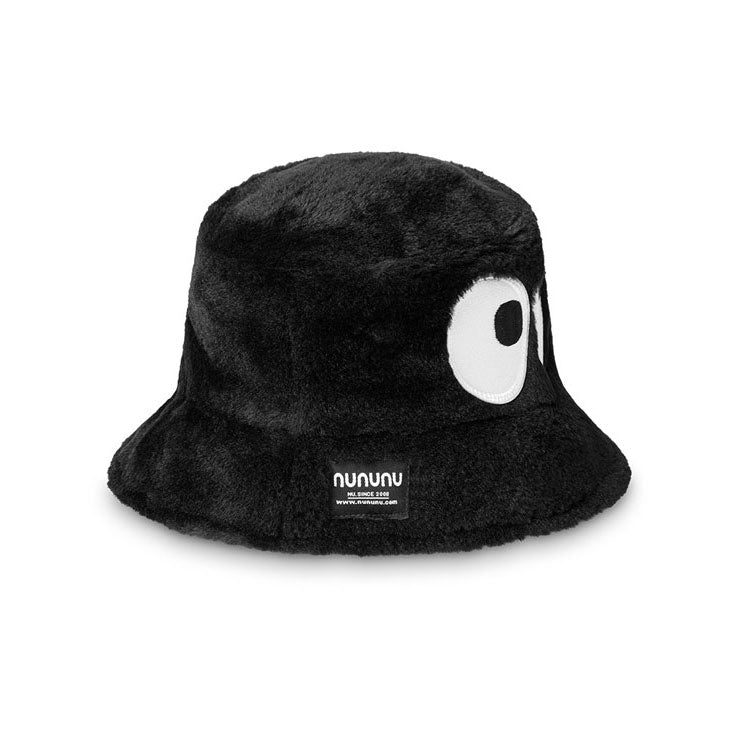 NUNUNU Black Side Eye Bucket Hat