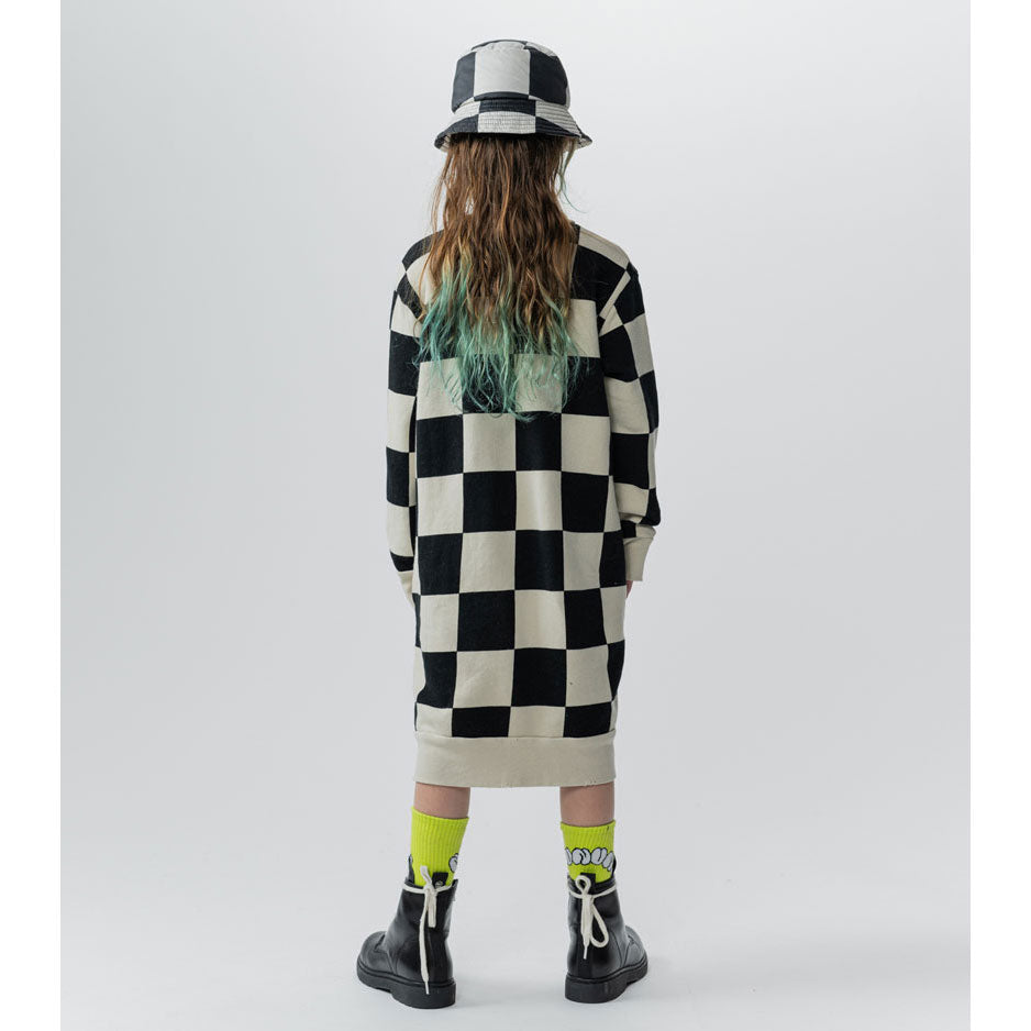 NUNUNU Smokey Natural Checkmate A Dress