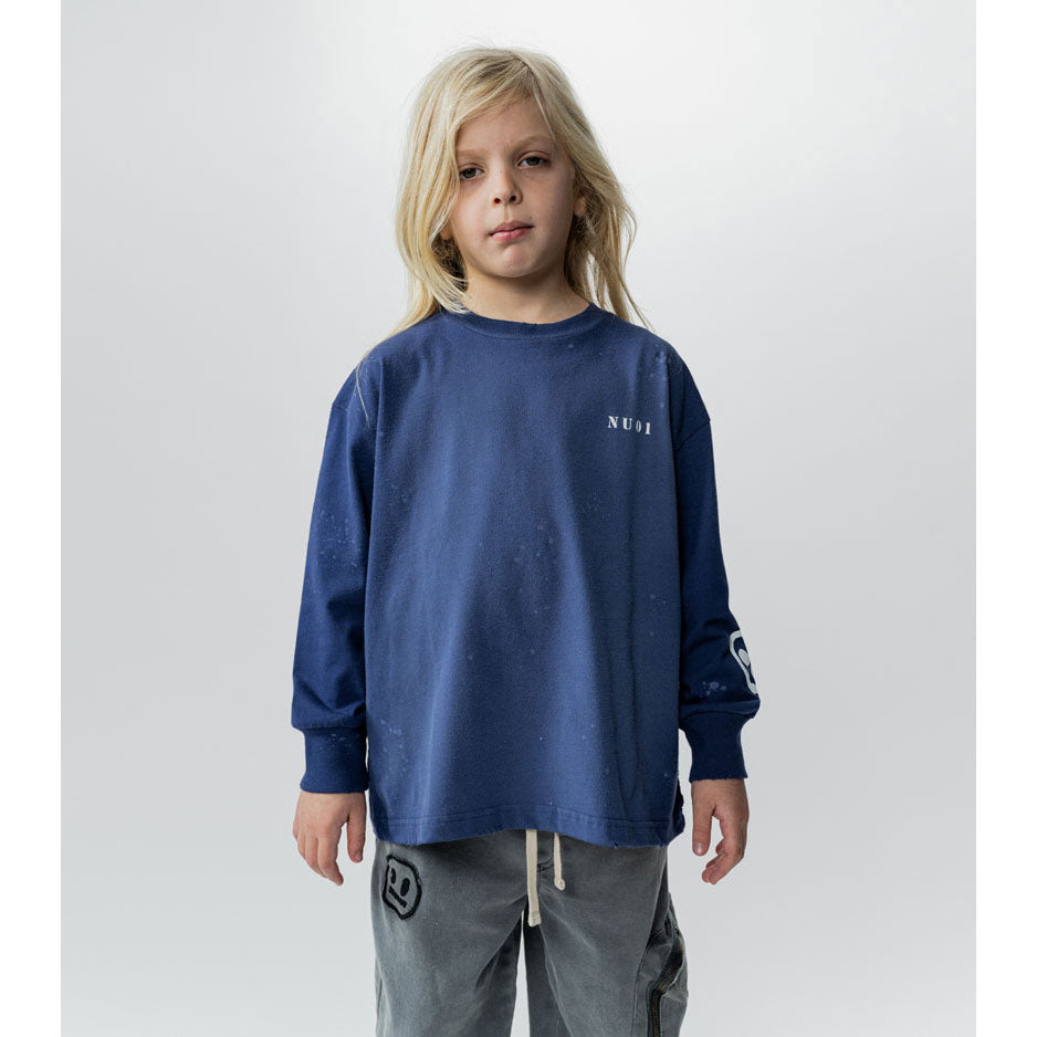 NUNUNU Indigo  Vintage Shirt