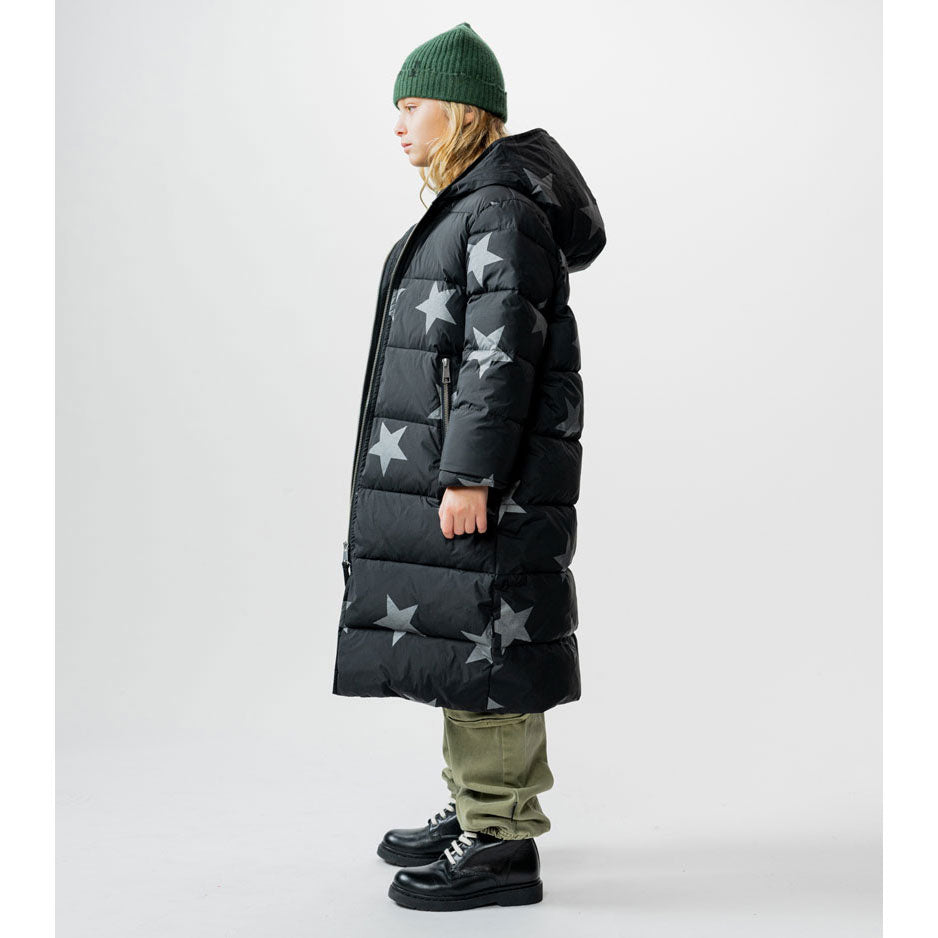 NUNUNU Black Mega Down Coat