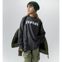 NUNUNU Graphite Splash Of Color Shirt