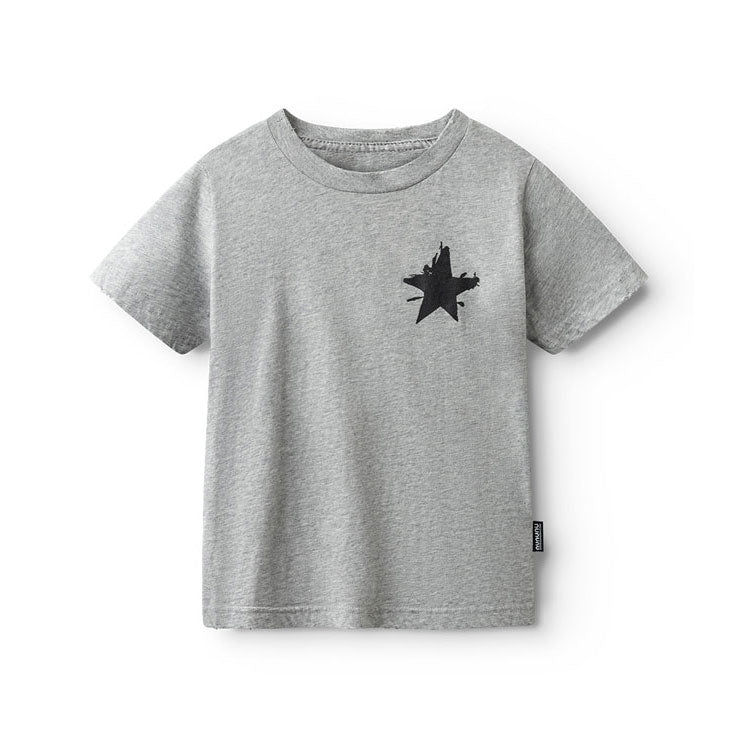 Nununu Heather Grey Side Splat T-Shirt