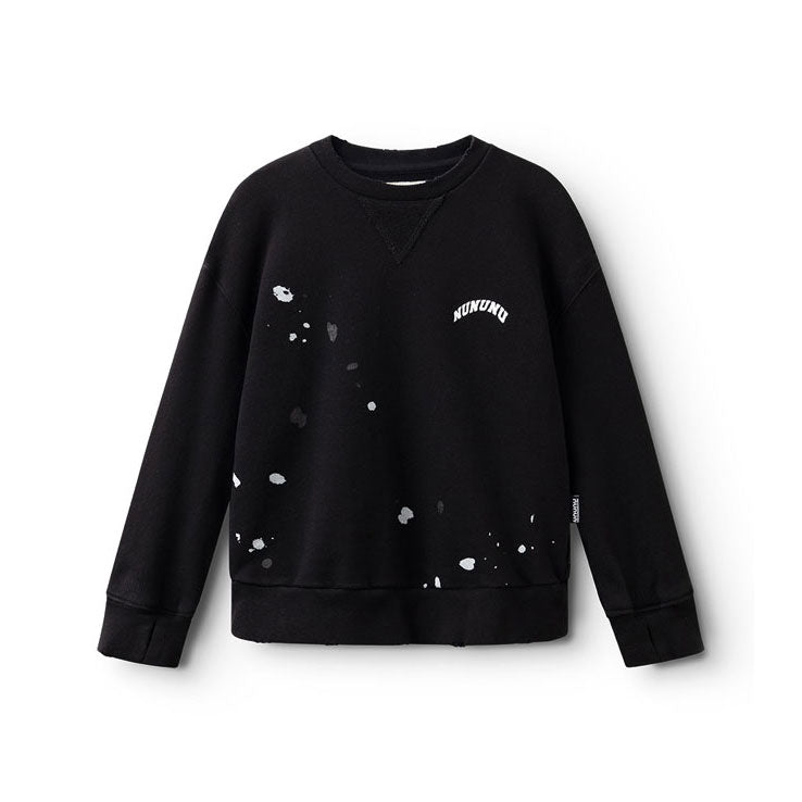 Nununu Black Mono Nununu Sweatshirt