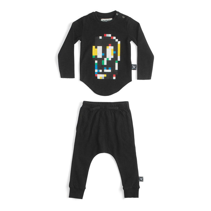 Nununu Black Dizzy Skull Set
