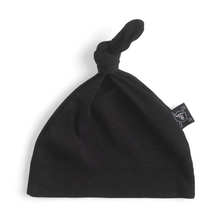 Nununu Black Baby Hat