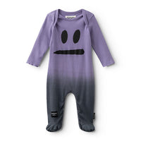 Nununu Mauve Mist Smirk Footed Overall