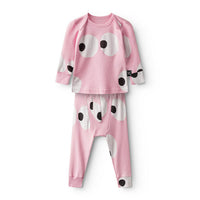NUNUNU Super Pink  Side Eye Baby Set