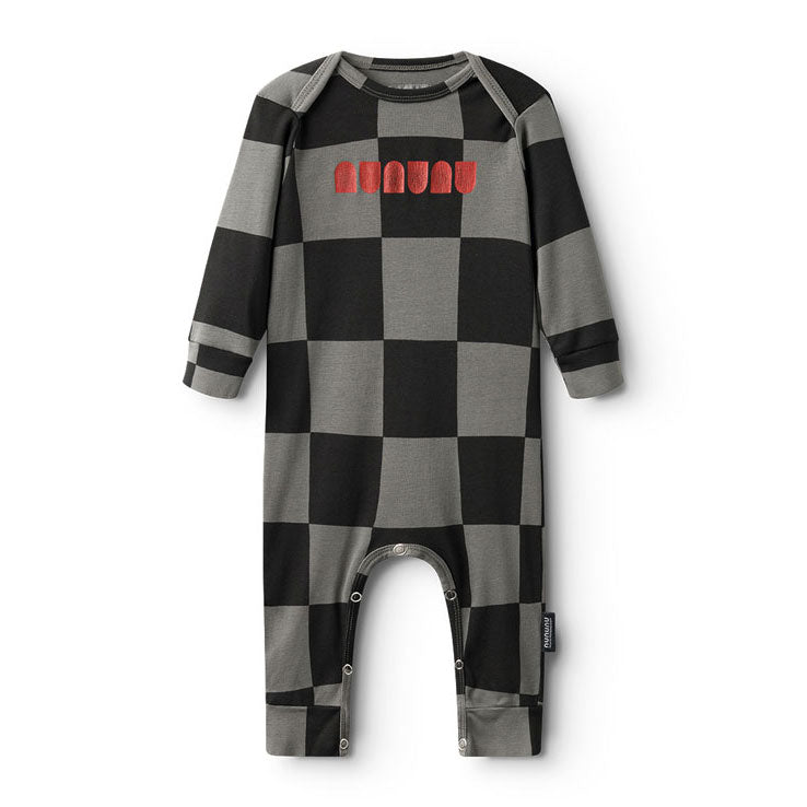 NUNUNU Graphite Checkmate Overall
