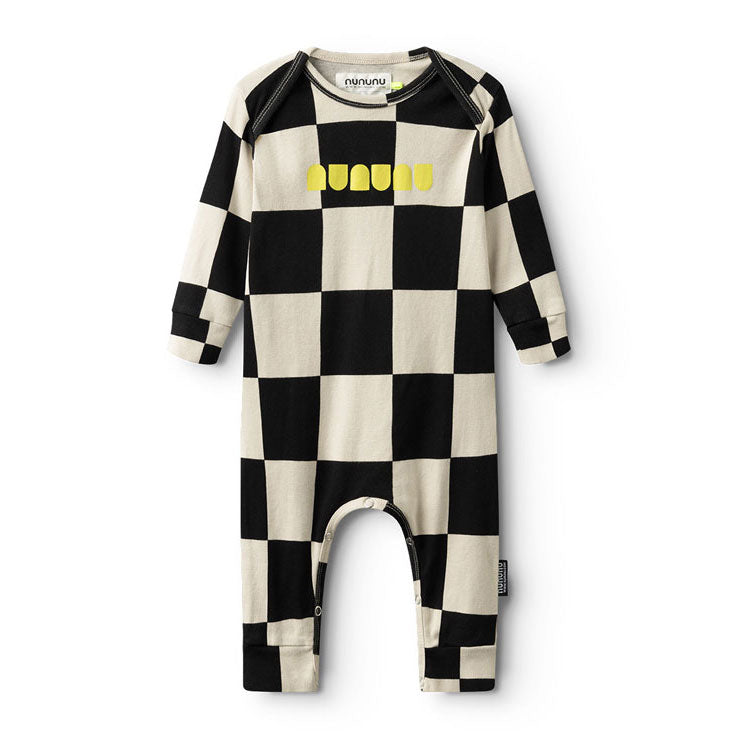 NUNUNU Smokey Natural Checkmate Overall