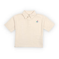 The New Society  Ecru Nut Polo