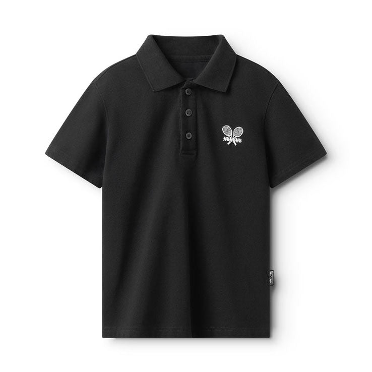 Nununu Black Polo Shirt