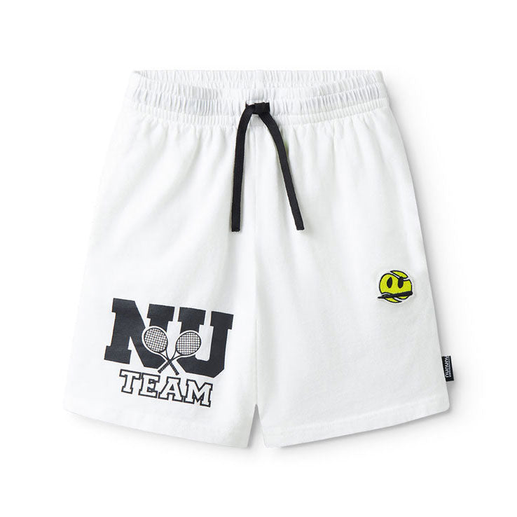 Nununu White Tennis Shorts