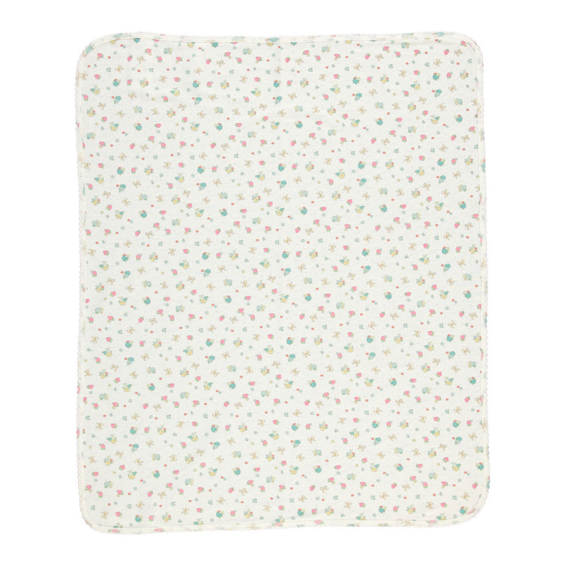 Bebe Organic Strawberry Field Nia Blanket